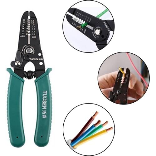 Wire Stripper Decrustation Pliers Labor-Saving Wire Strippers Cable Cutter Crimping Pliers Hardware Multi Tool Repair Hand Tools