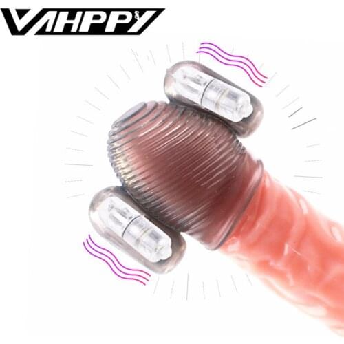 Adult Sex Toy For Men Penis Massager Male Masturbator Delay Lasting Trainer Sex Products Glans Cock rings Vibrator For Man shop