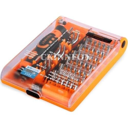 DHL 200PCS JM-8150 Portable Professional Hardware Tool Screwdriver Set 52 Sets in One JAKEMY
