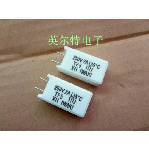 Original new 100% cement resistance with temperature insurance 5W1R 5W1OHM TF5 250V2A 135 degrees (Inductor)