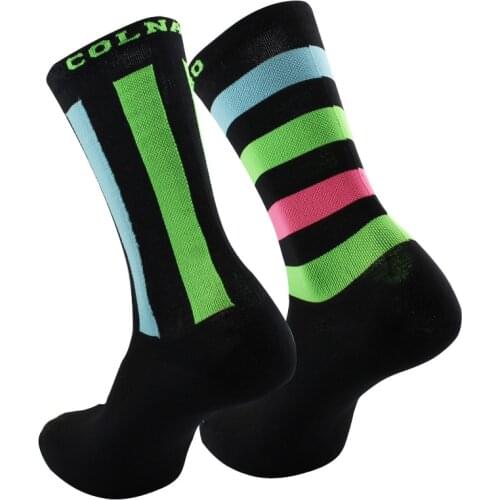Professional Sport Socks Breathable Road Bicycle Socks Racing Cycling Sock Fitness Knee-High Basketball Running Socks sk05