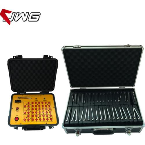 Stage Fountain Cold Pyrotechnics Wireless Remote Control System 36 Mini Pyro Spark Machine Indoor Wedding Fireworks Flight Case