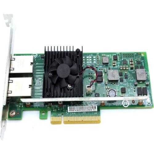 Dual-port RJ45 PCI-E X8 10Gb Ethernet Converged Network Adapter K7H46