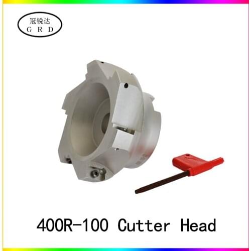 400R-100-32-6T Face Mill Holder End Mills Face Mill Cutter Head 400r 100 32 6t for apmt1604 insert bt40 nt40 fmb32 tool holder