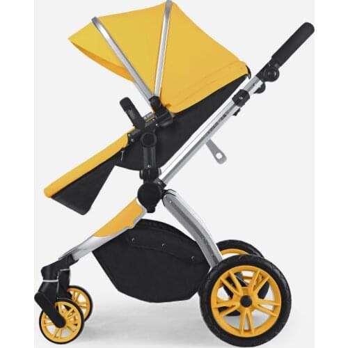 High Landscape Baby Stroller 3 in 1 With Car Seat and Stroller Luxury Infant Hot Mom Stroller Set Newborn Baby Car Seat Trolley