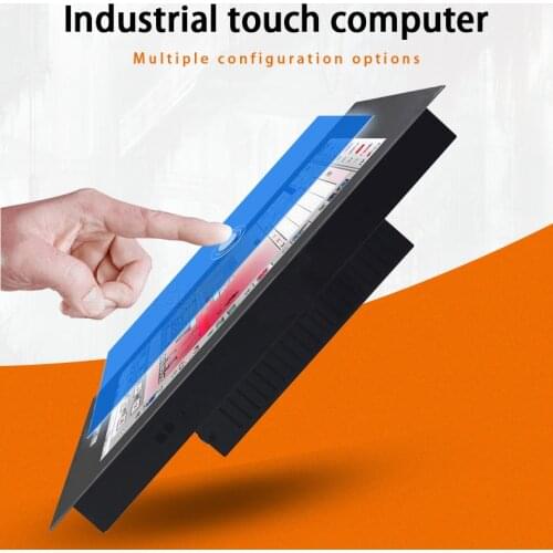 19 Inch Embedded Industrial Computer all in one PC Resistance Touch Screen Bulit-in Wifi Buckles Mounting core J1900 tablet