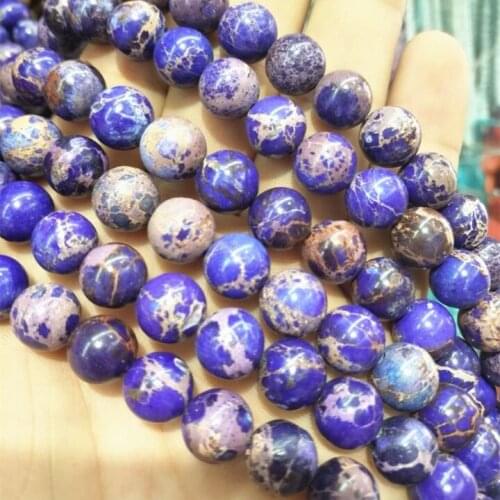 38pcs nature imperial jasper stone round ball shape loose beads jewelry findings size 10mm beads accessories jewelry findings