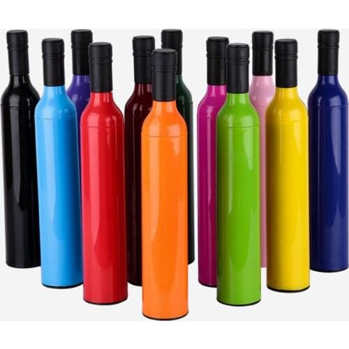 50PCS/lot Customized Gift Umbrella Wine Bottle Umbrella Personalized Advertising Umbrella Logo Advertisement For Company Gift