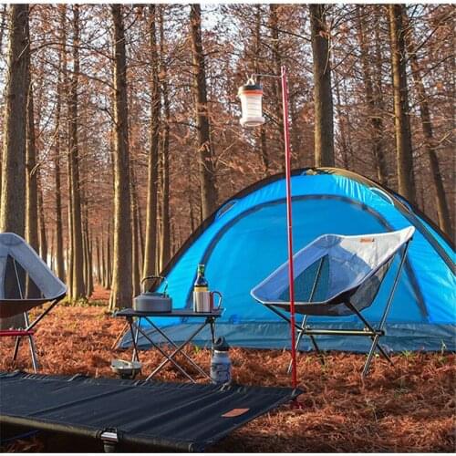 Afneembare Lantaarn Staande Lamp Statief Campinglamp Beugel Lamphouder Draagbare Camping Accessoire Lamphouder