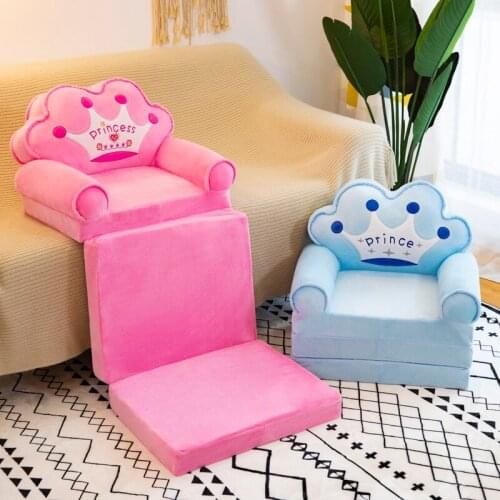 Mickey Mouse Infant Children Baby Kid Sofa Minnie Mouse Plush Toy Doll Seat Child Chair Stuffed Mini Sofa Nap Bed Chair Seat Kid