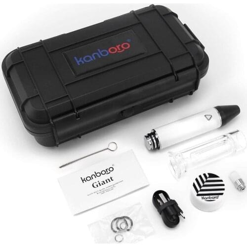 Kanboro Giant Electric Dab Rig With Glass Attachement 1500mAh Battery Portable Enail Kit