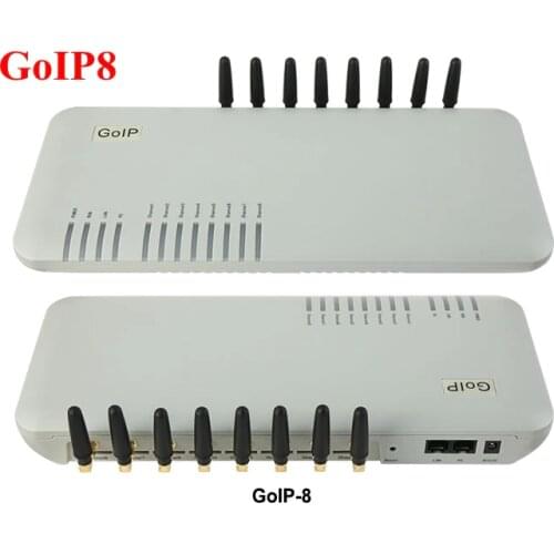 GoIP 8 ports gsm gateway/voip sip gateway/IP GSM Gateway/ GoIP8 VoIP GSM Gateway support SIP/H.323 -special price offer