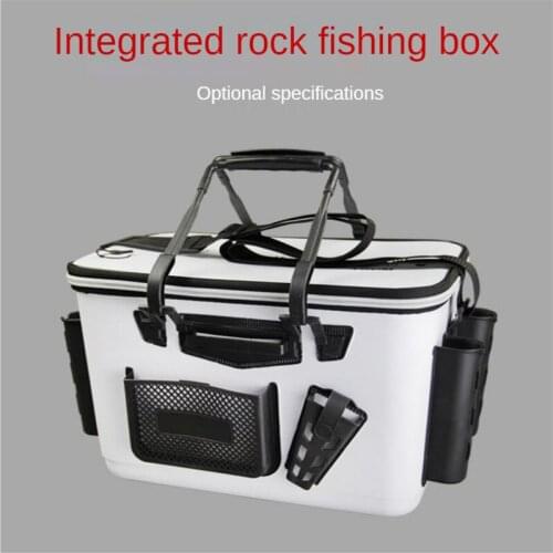 Integrated Molding Fishings Box with Fish Bucket, Fishing Bucket, Lu Ya Tool Box, Supplies and Fishing Gear