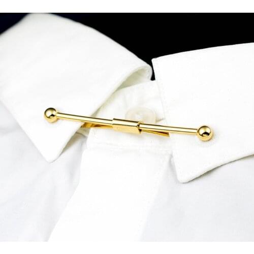 Metal Collar Clip Shirt Mens High-grade Non-injury Clothing Womens Prevent Exposure Buckle Neckwear Clips Classic Unisex Gifts