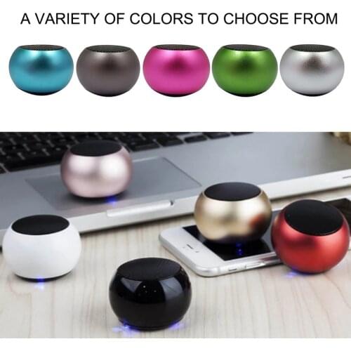Mini I3 Wireless Speaker Mini Portable Waterproof Speaker Outdoor Hiking Riding Running Speaker With Microphone