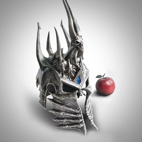 MODEL FANS Glass steel made HCMY Lich King helmet 1:1 for Collection