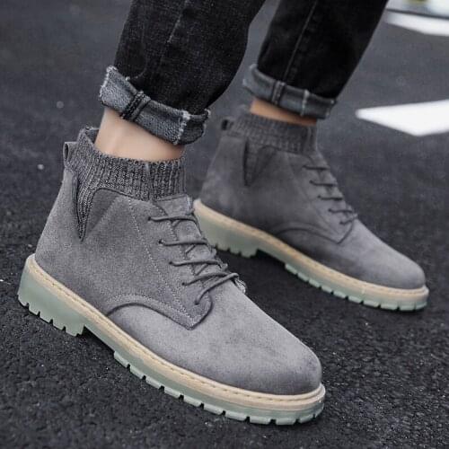 Sneaker on man sapatos for hombre canvas work mens causal zapatos de black men sports fashion casual hot leisure sapato boots
