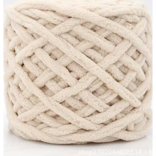Soft Milk Cotton Blends Knitting Wool Yarn Chenille Crochet Thread For Knitting Needlework DIY Hat Scarf Thread Plush Toys Yarn