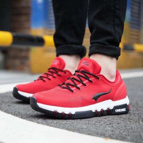 ONEMIX New Air Cushion Running Shoes Men Trainers for Walking Designer Trends Sneakers Tennis Outdoor Travel Trail Sport Shoes