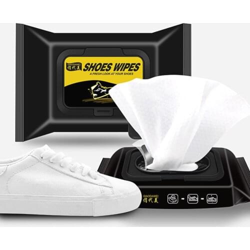 Disposable Shoes Clean Wipes Portable White Shoes Cleaning Care Wipes Sneakers Cleaning Quick Wet Wipes