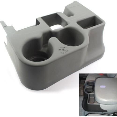 P10180 Drink Cup Holder Attachment For Console For 2003-2012 Dodge Ram Truck Gray