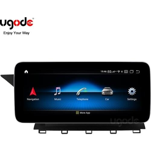 Qualcomm 2009-2012 GLK Android 10.0 Screen Car GPS Navigation Multimedia System Music Video Player For Benz GLK NTG 4.0