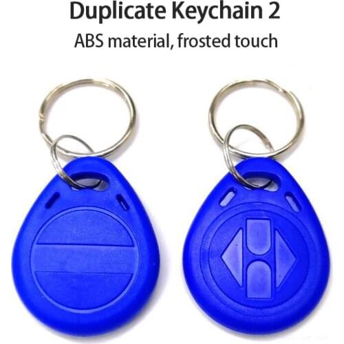 10Pcs Handheld 125Khz EM4100 RFID Copier Writer Duplicator Programmer Reader + EM4305 T5577 Rewritable ID Keyfobs Tags Card