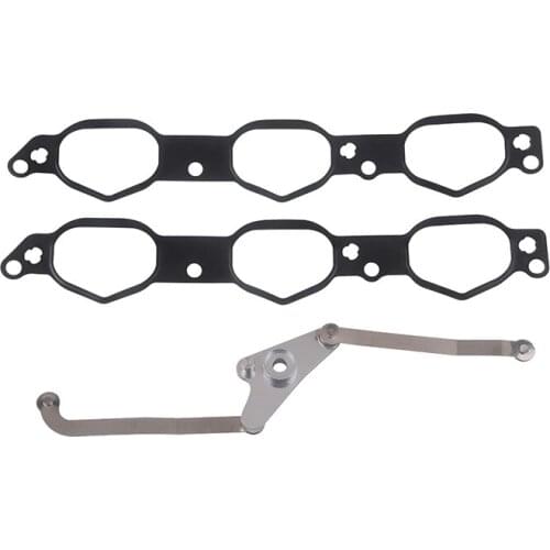Intake Manifold Air Flap Runner Lever and Gaskets 2721402401 2721402201 for Mercedes Benz M272 W203 C216 C209 C207 W201
