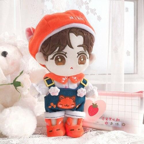 Animal Series Little Fox Suit Plush 15cm 20cm Doll Clothes Clothing MJ Sa