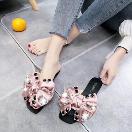 2020 Slippers Women Slides Summer Beach Sandals Rivet Casual Flats Ladies Shoes Sandals shoes woman slippers flip flops