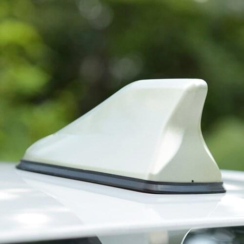 Universal Car FM Signal Amplifier Radio Aerials Shark Fin Antenna FM/AM Roof Decoration Aerial Replacement