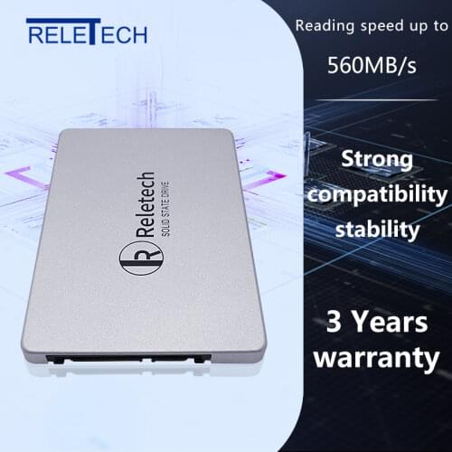 Reletech SSD SATA 1tb 240gb ssd 128gb Hdd SSD 500gb 480gb SATA3 2.5'' Internal Solid State Hard Drive Hard Disk Laptop Desktop