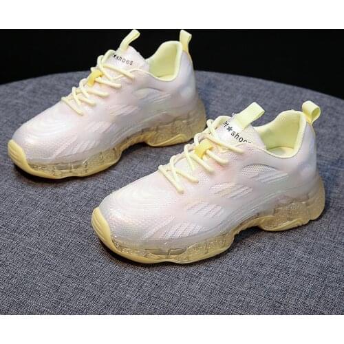Designer Sneakers Women Platform Shoes 2021 New Fashion Jelly Sole Thick Bottom Basket Chunky Sneakers Women Zapatillas Mujer