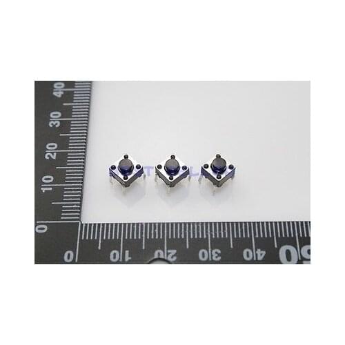 100pcs Tact Switch Push Button 6*6*5 6mm*6mm*5mm H5mm Through Hole SPST-NO