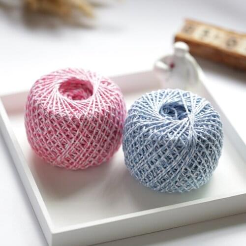 2016 NEW Mix Colors 100Meters Cotton Cords 3mm DIY Craft Decor Ropes Cotton Cord Bracelet / Gift Packing / Tag Photo Hang CD20B