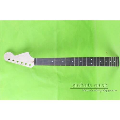 25.5" Electric guitar neck maple made Bolt on maple rosewood fingerboard fine quality 22 fret 0016