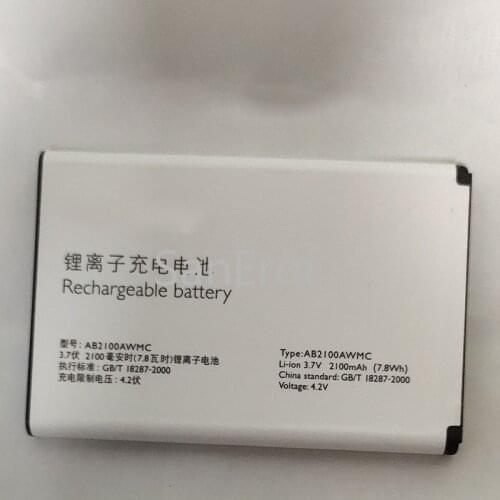 10pcs 2100mAh AB2100AWMC Battery For Philips Xenium X622 W632 W336 V726 Smartphone/Smart Mobile phone Battery