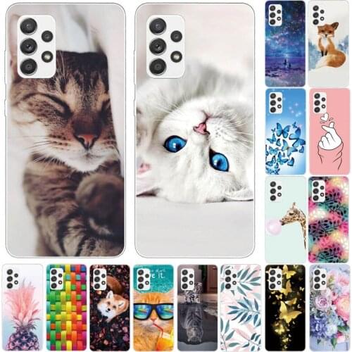 Phone Case For Samsung Galaxy A52 5G Case Silicon Back Cover On For Galaxy A52 A 52 a52 Soft Case bumper coque protect shell bag