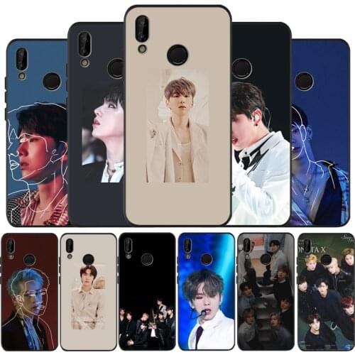 MONSTA X black Phone Case for huawei P40 P30 P20 P10 Pro P9 Lite nova 4E 6SE Psmart 2 2019 Y6 9 Prime cover