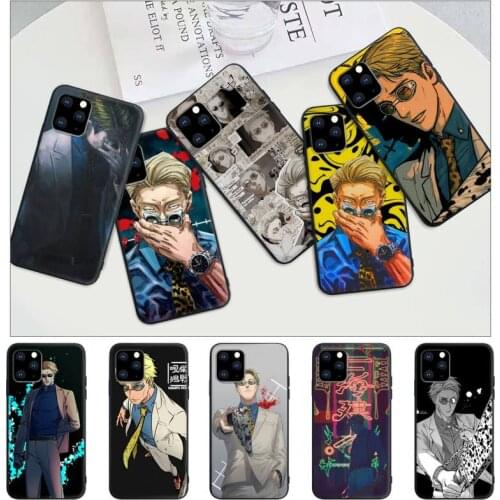 Jujutsu Kaisen Kento Nanami Black Matte Phone Case Cover For IPhone 12 11 Pro Max Xs X Xr 7 8 6 6s Plus 5 5s Se 2020