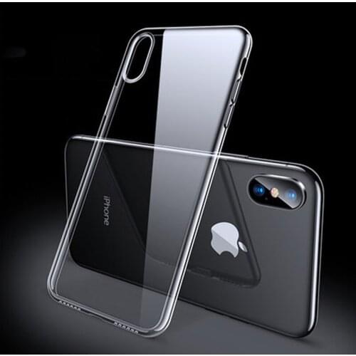 For iPhone 6 6S iPhone 7 8 Plus Ultra Thin Cases for iPhone X XS Max XR Clear TPU Phone Cases For iPhone 5S 5 SE Fundas