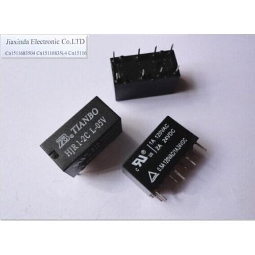 HOT NEW HJR1-2C-L-05V HJR1-2C-L-5VDC HJR 1-2C-L-05V HJR1-2C L-05V 5VDC DC5V 5V 2A TIANBO DIP8