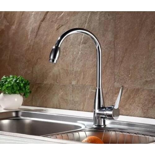 Chrome Plated Hot/Cold Mixer Water Tap Basin Kitchen Bathroom Wash Basin Faucet