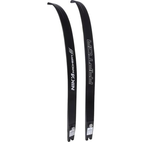 NIKA ARCHERY Raptor Bow Limbs ILF Type 20-50lb for Recurve Bows Powerful Hunting Shooting