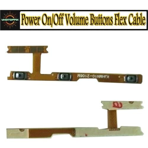 New For Xiaomi Redmi Note 7 8 8T 9 Pro Power On/Off Volume Buttons Flex Cable Redmi Note 10 Volume Up/Dow Button Flex Cable