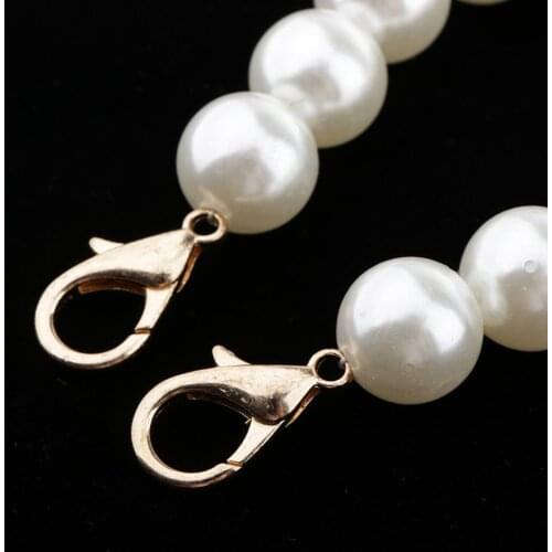 Pearl Beaded Handles for Handbags Strap Handle DIY Craft Bag Making Supplies