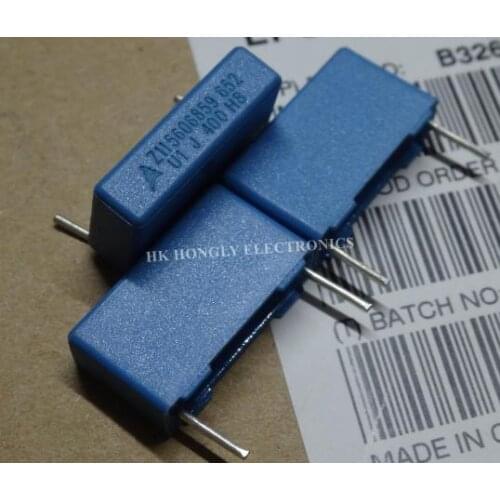 30PCS B32652 652 U22 U33 K 400V 0.22UF 0.33UF 224K 334K P=15mm MET FILM CAPACITOR