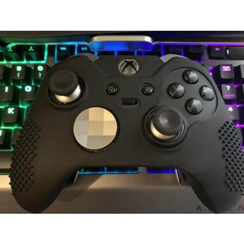 Anti-slip Dustproof Silicone Rubber Protective Cover Skin Case Hand Grip Soft Shell for XboxOne Elite Wireless Game Controller