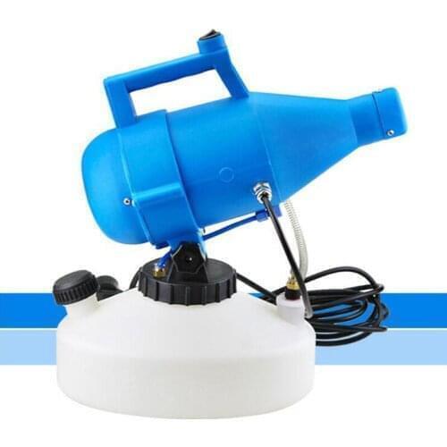110/220V 4.5L Electric ULV Fogger Sprayer 1200W Portable Hotels Residence Community Office Industrial Disinfection Sterilizat