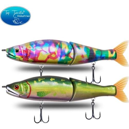 Fishing lure swimbait 178mm 58g floating 63g slow sinking 73g CF LURE sinking Jointed Baits Slide Lures for pike musky perch